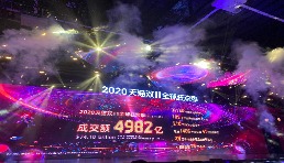 2020天貓雙十一全球狂歡季成交額達(dá)4982億